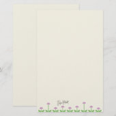 Mod Garden Briefpapier (Voorkant / Achterkant)