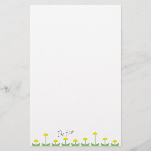 Mod Garden Briefpapier (Voorkant)