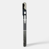 Mod Gray Custom Monogram Fotocollage Case-Mate iPhone Case (Achterkant / Links)