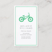 Mod Green Bicycle Visitekaartje (Voorkant)