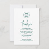 Mod Green Customer Appreciation Business Bedankt (Voorkant)