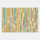 Mod Groove Retro Patronen Inpakpapier Vel (Voorkant 3)