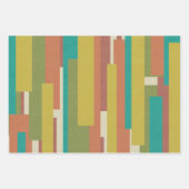 Mod Groove Retro Patronen Inpakpapier Vel (Voorkant 2)