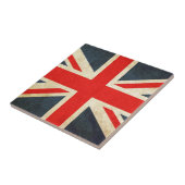 Mod Grunge Union Jack Ceramic Gift Tile Tegeltje (Zijkant)