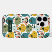 Mod Happy Dogs Custom iPhone Hoesje (Achterkant horizontaal)