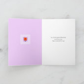 MOD Hart Liefde Naar Mam Valentijn Kaart (Binnen)