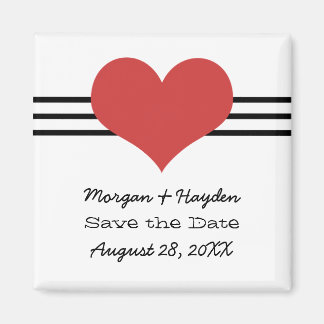 Mod hart Opslaan Datum magneet, Rood Magneet