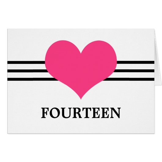 Mod harttafel Kaart roze (Voorkant Horizontaal)