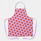 Mod Heart All-Over Print Apron, medium Schort (Voorkant)