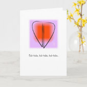 MOD Heart Love Beating Heart Valentijn Kaart (Gele Bloem)
