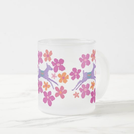 Mod Herten in de Wildflower Mok (Voorkant rechts)