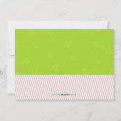 Mod Holiday-fotokaart Feestdagenkaart (Achterkant)