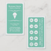 mod - ijskaartje klantenkaartje (Voorkant / Achterkant)