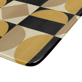 Mod jaren 70 Retro Stijl Geometrisch Ontwerp Snijplank (Hoek)