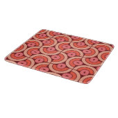 Mod jaren 70 Retro Stijl Geometrisch Ontwerp Snijplank (Hoek)