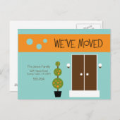 Mod - Just Moved-aankondiging Aankondigingskaart (Voorkant / Achterkant)