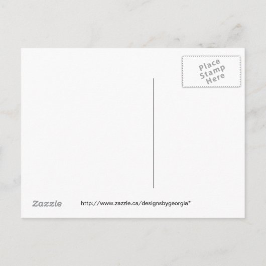 Mod - Just Moved-aankondiging Aankondigingskaart (Achterkant)