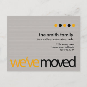 MOD - Just Moved Striped Aankondiging