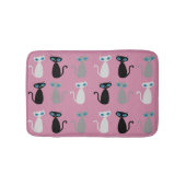Mod Katten Aangepaste kleur Wismat Badmat (Voorkant)