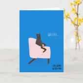 Mod-katten - Go Fetch Kaart (Gele Bloem)