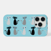 Mod katten telefoonhoesje iPhone hoesje (Achterkant horizontaal)