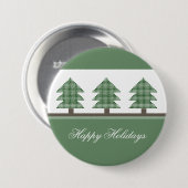 Mod kerstbomen Button (Voorkant /achterkant)