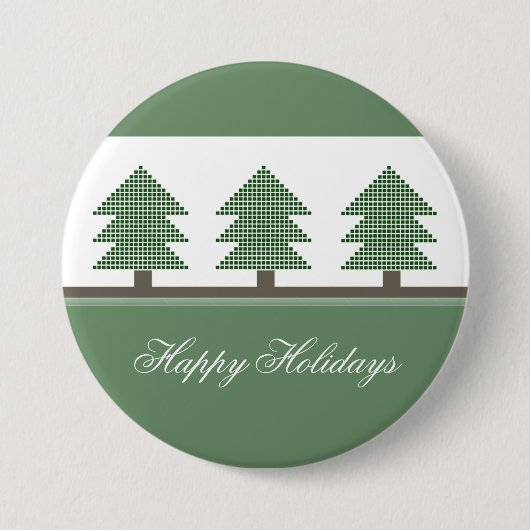 Mod kerstbomen Button (Voorkant)