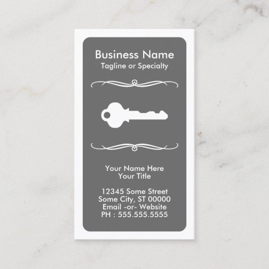 mod KEY loyaliteitskaart Klantenkaartje (Voorkant)