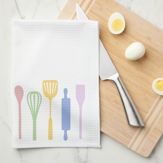 Mod Kitchen - handdoek, uiteinden Theedoek (Quarter Fold)