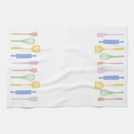 Mod Kitchen - handdoek, uiteinden Theedoek