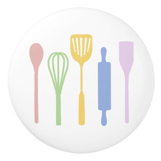 Mod Kitchen Knobs Keramische Knop (Voorkant)