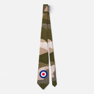 MOD Klassieke Doelstelling op Camo Stropdas