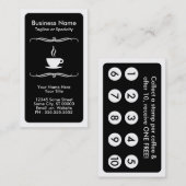 mod koffiezegelkaart klantenkaartje (Voorkant / Achterkant)