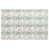 Mod kunst bloemen stof (Fat Quarter)