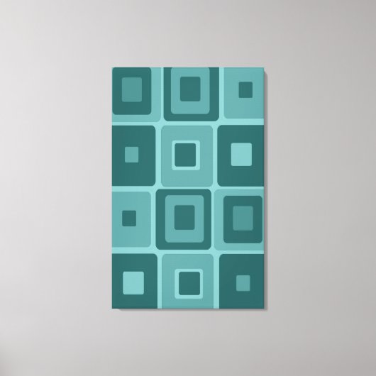 mod-kunst op Canvas (Voorkant)