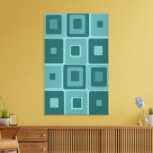  mod-kunst op Canvas Afdruk (Insitu (Woonkamer))