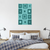  mod-kunst op Canvas Afdruk (Insitu (Slaapkamer))