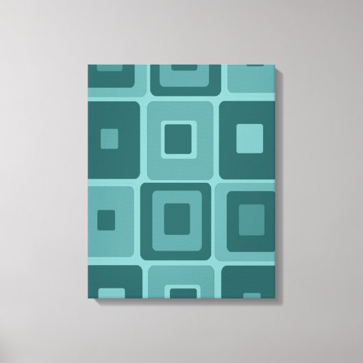 mod-kunst op Canvas Afdruk (Voorkant)