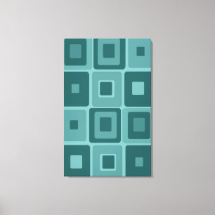 mod-kunst op Canvas Afdruk