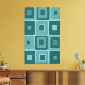 mod-kunst op Canvas Afdruk (Insitu (Woonkamer))