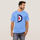Mod Lambretta Retro T-shirt (Voorkant volledig)