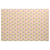 Mod Lemon Gingham Polka-Stippen Stof (Yard (91,4 cm))