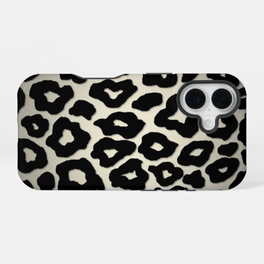 Mod Leopard iPhone 16 Hoesje (Achterkant horizontaal)