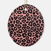 Mod Leopard Keramisch Ornament (Links)
