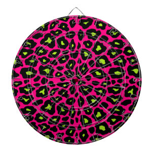 Mod Leopard Print Dartbord
