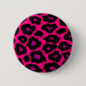 Mod Leopard Ronde Button 5,7 Cm (Voorkant)