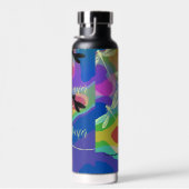 Mod libellen gepersonaliseerd waterfles (Rechts)