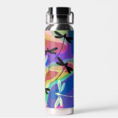 Mod libellen waterfles (Achterkant)