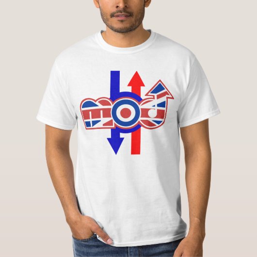 Mod Logo Scoter Boy 2011 T-shirt (Voorkant)