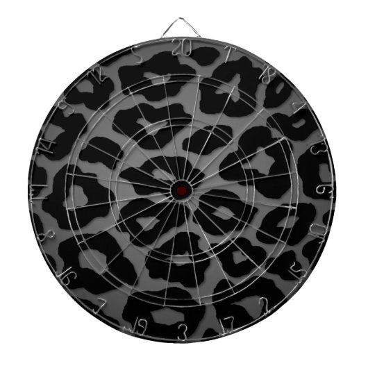 Mod Luipaardprint Dartbord (Voorkant)